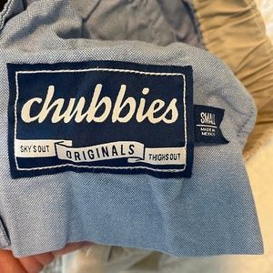 Chubbies khaki shorts